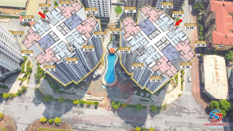 Bán nhanh căn góc 3PN 105.71m2  tòa L2, Le Grand Jardin view hồ Sài Đồng, làm việc trực tiếp CĐT,
