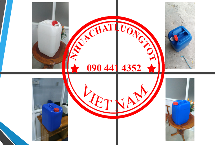 Công ty sx can nhựa 10 lít – 30 lít đựng hóa chất, giá rẻ, có sẵn số lượng lớn, nhận đặt theo yêu cầ