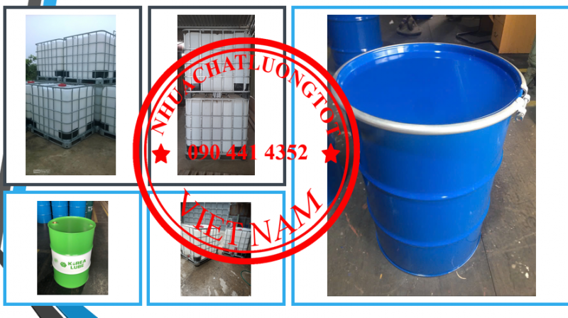 Thùng phuy sắt đựng chất thải công nghiệp, hóa chất y tế cao cấp 