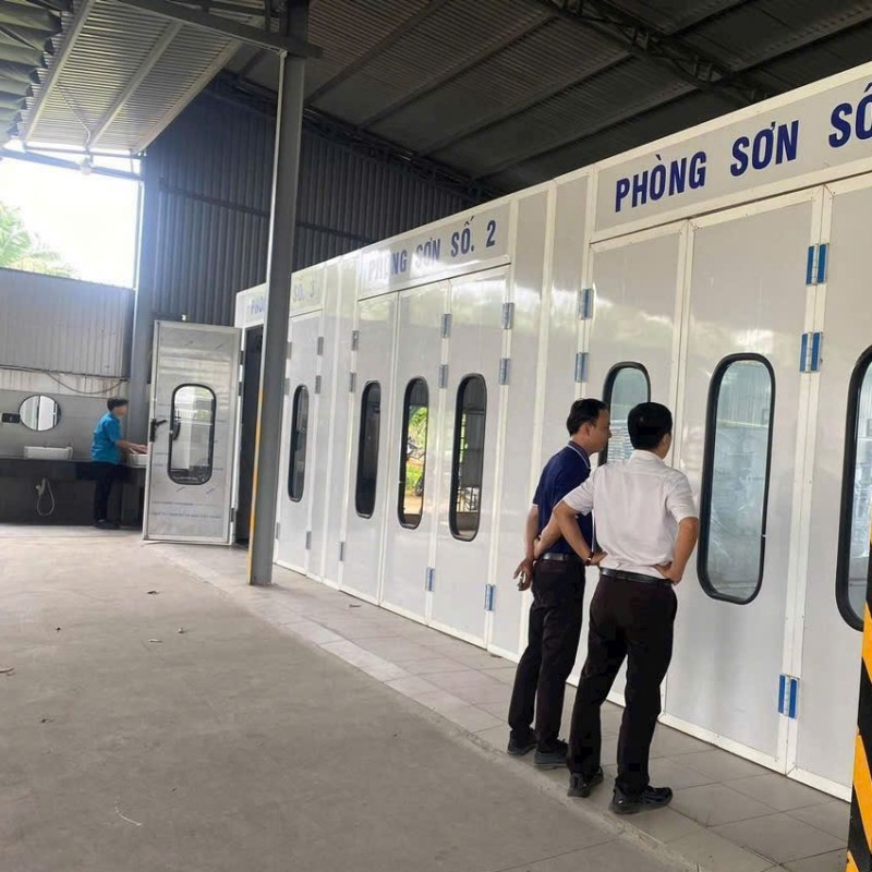 Phòng sơn sấy gỗ chuyên dung