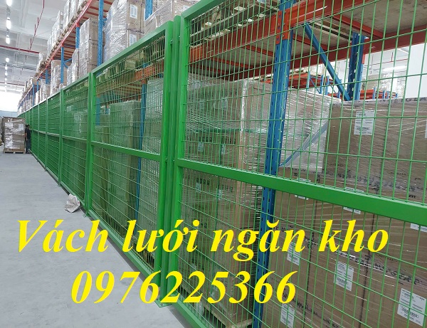 Vách ngăn công nghiệp, vách lưới ngăn kho