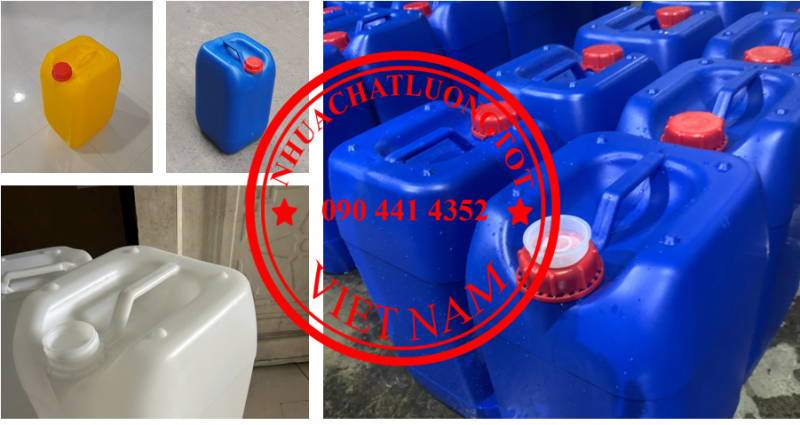 Can nhựa 10 lít dày, bán can nhựa 20 lít, can đựng hóa chất 25 lít, can nhựa 30L đựng hóa chất