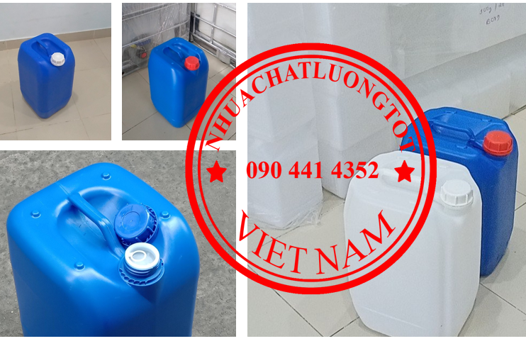 Can nhựa 10 lít dày, bán can nhựa 20 lít, can đựng hóa chất 25 lít, can nhựa 30L đựng hóa chất