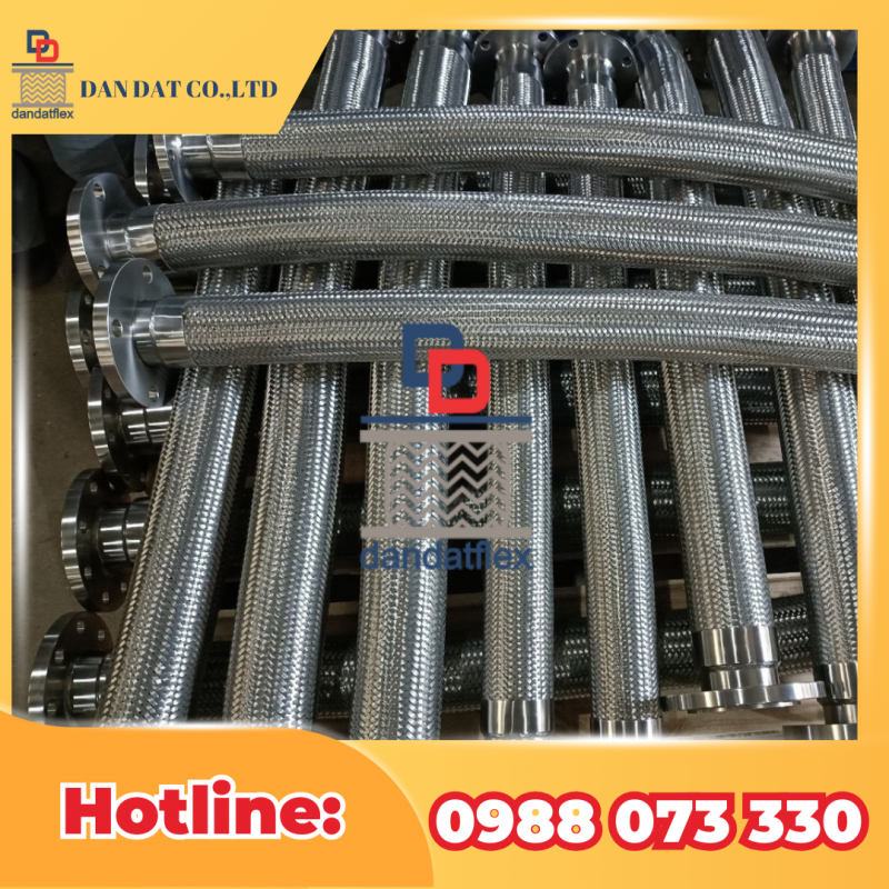 Ống mềm inox chịu nhiệt-Ống mềm inox dẫn LPG-Ống mềm inox máy nén khí