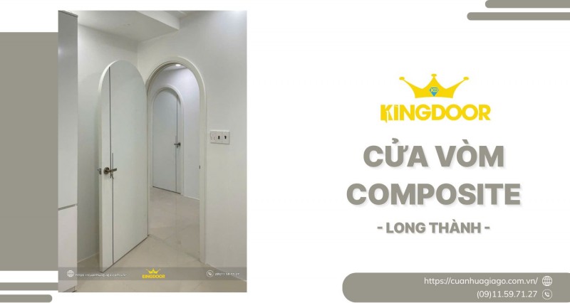 Cửa Vòm Composite Tại Long Thành | Giải Pháp Sang Trọng