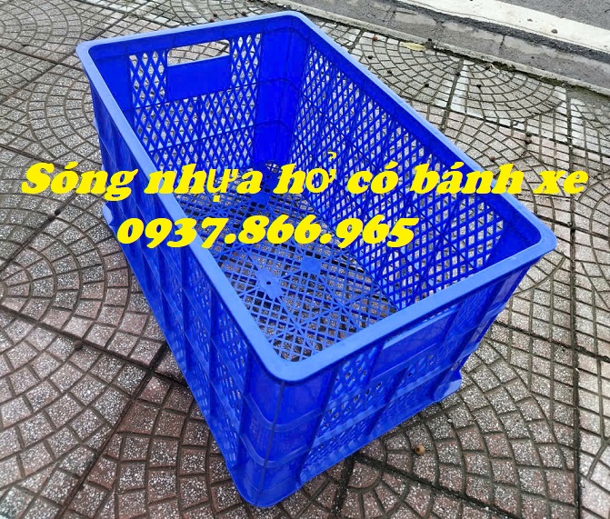 Sọt có bánh xe kích thước to,Sọt chở hàng trong xưởng may, sọt có bánh xe dưới đáy, so