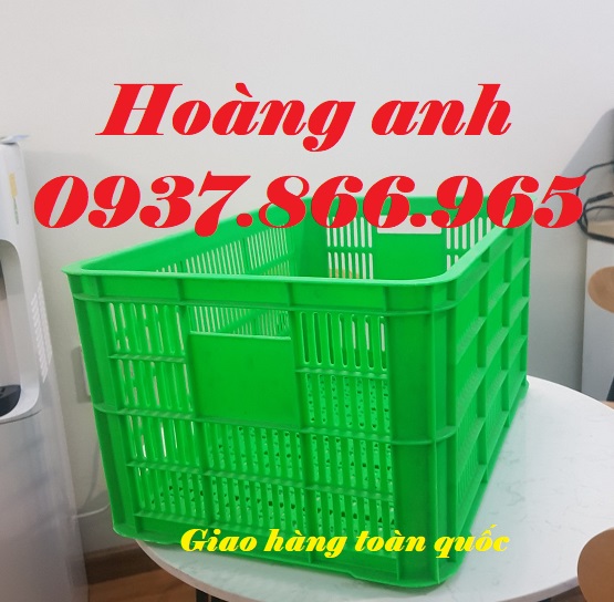 Sóng nhựa hở cao 31, sọt nhựa rỗng, sọt nhựa nguyên sinh, sóng nhựa dùng trong công lạnh