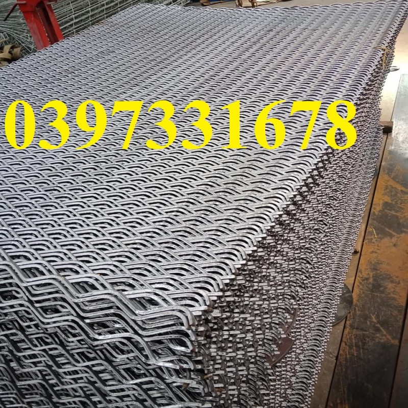 Lưới dập giãn dày 4mm; Lưới mắt cáo