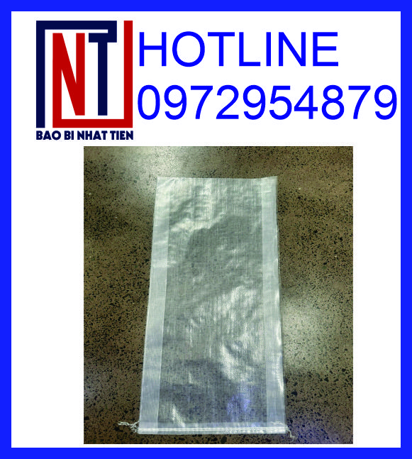 Bao PP trắng trong, bao PP trắng trong không in