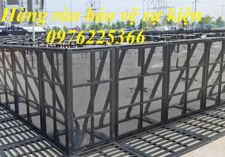 Hàng rào sự kiện, hàng rào sân khấu giá rẻ tại Hà Nội 