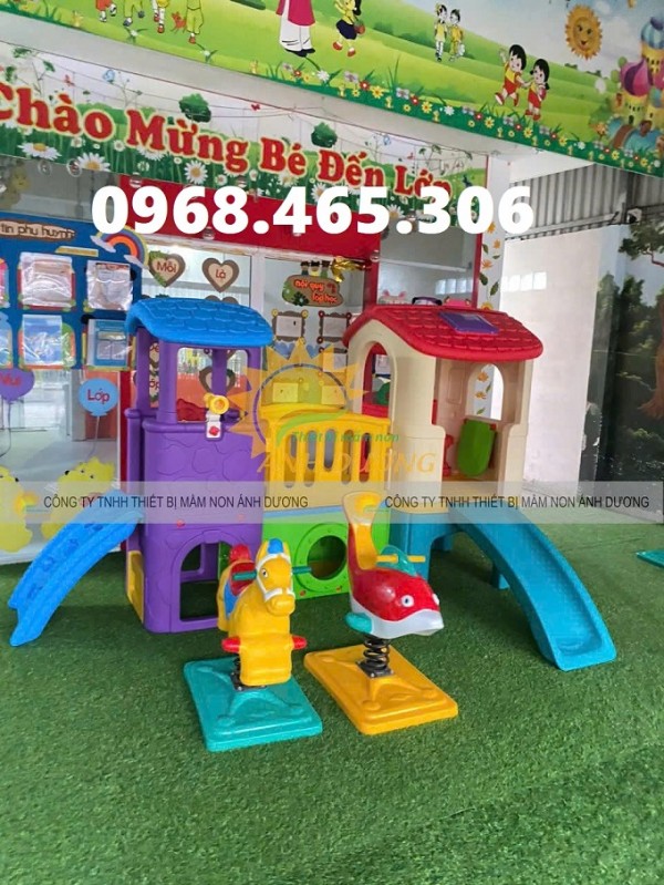 Thú nhún lò xo con voi,  thú nhún con ngựa, con gà cho bé giá rẻ