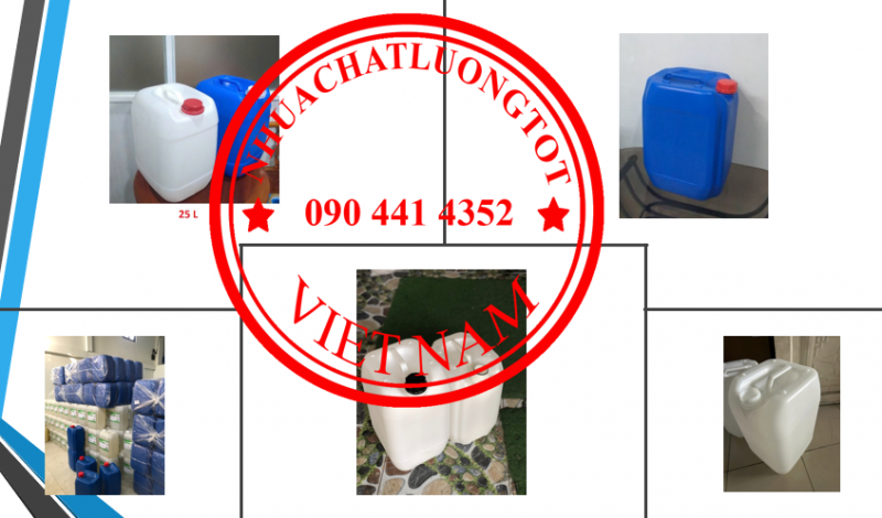 Can 10 lít đựng nông dược, can 20 lít đựng hóa chất, thùng 25 lít đựng nông dược 