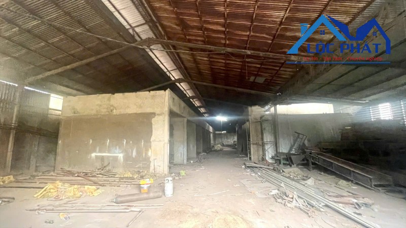Cho thuê xưởng 1400m2 p Tân Hòa, Tp Biên Hòa, Đồng Nai giá 40tr 250kva