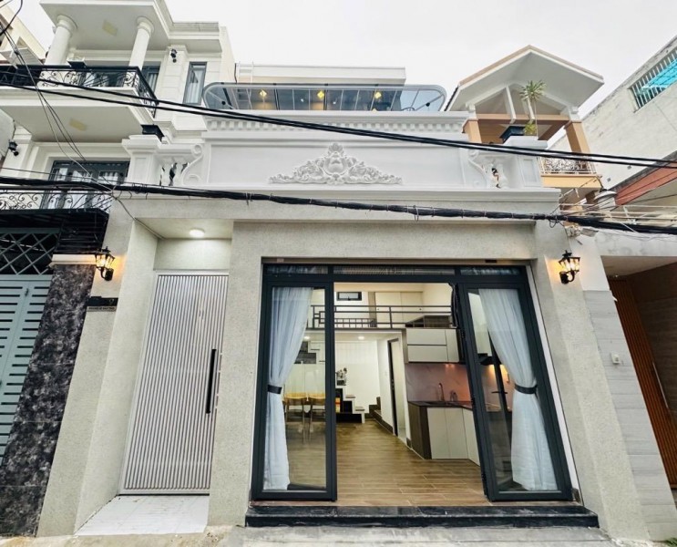 Bán nhà Lê Văn Thọ, 6.1 x 21m,3 tầng,18pn,18wc,15.9 tỷ,TL