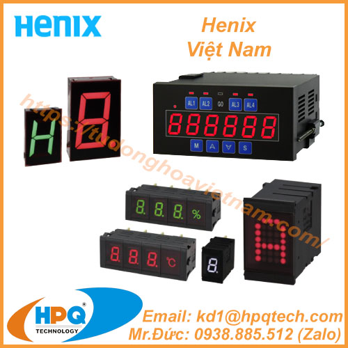 Đại lý Henix Việt Nam - Bảng hiển thị Henix