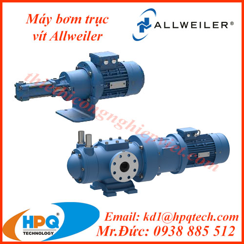 Máy bơm trục vít Allweiler - Đại lý Allweiler Việt Nam