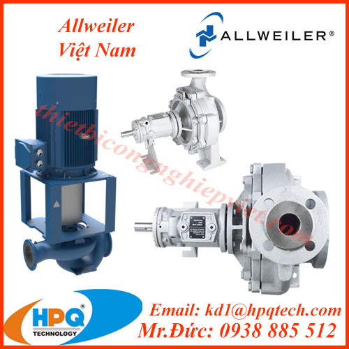 Máy bơm trục vít Allweiler - Đại lý Allweiler Việt Nam