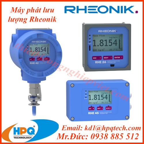 Máy phát lưu lượng Rheonik - Đại lý Rheonik Việt Nam