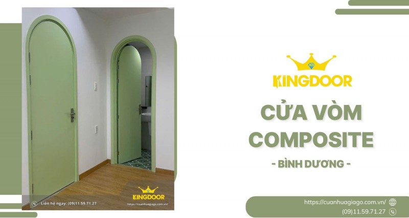Cửa Vòm Composite Tại Bình Dương | Đẹp, Bền, Giá Tốt