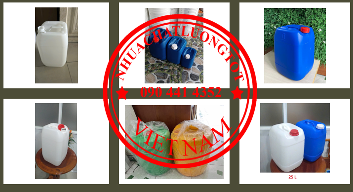 Can Nhựa 30 Lít Đựng Dầu Nhớt Công Nghiệp, can nhựa 25L đựng gel công nghiệp, can 20 lít đựng nông d