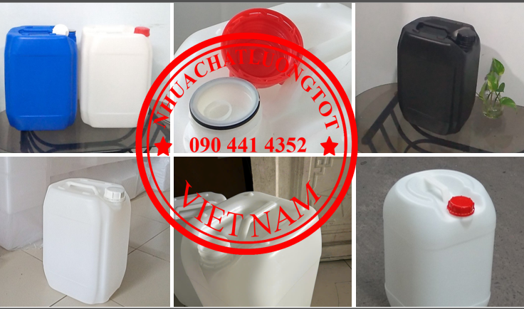 Can Nhựa 30 Lít Đựng Dầu Nhớt Công Nghiệp, can nhựa 25L đựng gel công nghiệp, can 20 lít đựng nông d