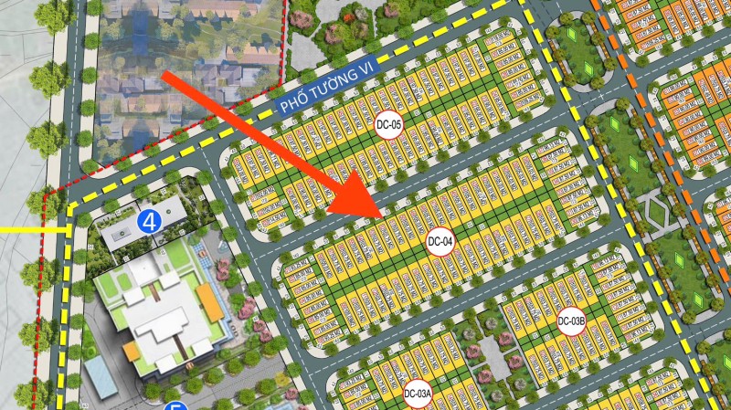 Chính chủ cần bán lô đất DC04-51 - KĐT Cầu Trúc Sông Công - Hướng Tây Bắc - 103.75m2. 1,7 tỷ