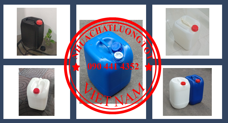 SX can 10 lít đựng hóa chất siêu dày, can nhựa 20 lít đựng dung môi, thùng 25 lít đựng nông dược 