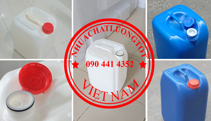SX can 10 lít đựng hóa chất siêu dày, can nhựa 20 lít đựng dung môi, thùng 25 lít đựng nông dược 