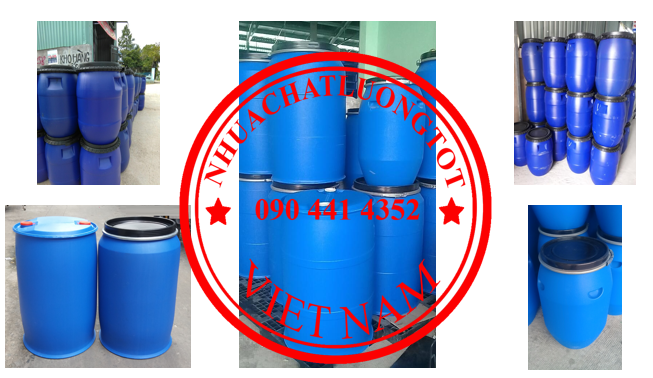 Thùng phuy nhựa 100 lít,thùng nhựa 60 lít đựng hải sản trữ đông