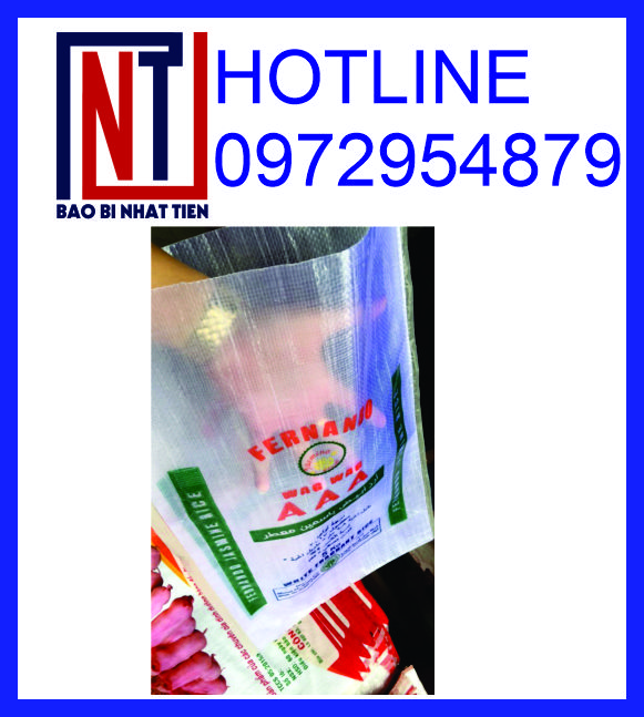 Bao PP trắng trong đựng 25kg, 50kg