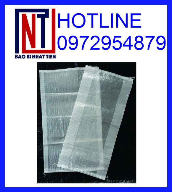 Bao PP trắng trong đựng 25kg, 50kg