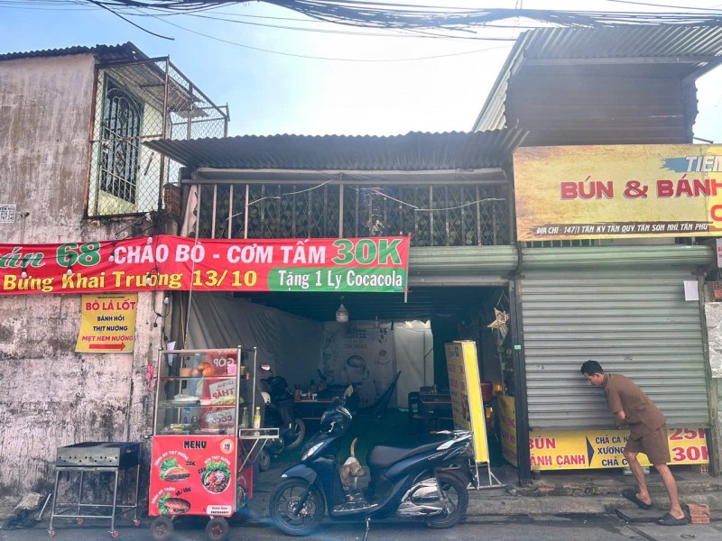 MẶT BẰNG ĐẸP – GIÁ TỐT  – CHÍNH CHỦ CẦN CHO THUÊ TẠI Hẻm 147 Đường Tân Kỳ Tân Quý