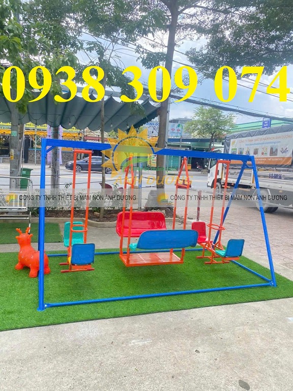 Xích đu bập bênh trẻ em giá rẻ, thang leo trẻ em giá rẻ