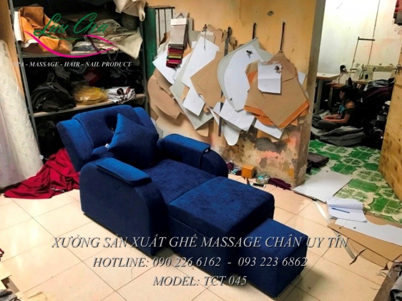 Ghế massage chân tựa nâng hạ giá rẻ tại sóc sơn, hà nội