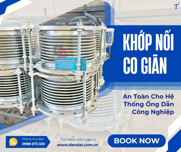 Khớp giãn nở inox/ Khớp giãn nở nhiệt/ Khớp nối bù trừ giãn nở/ Bù trừ giãn nở nhiệt inox