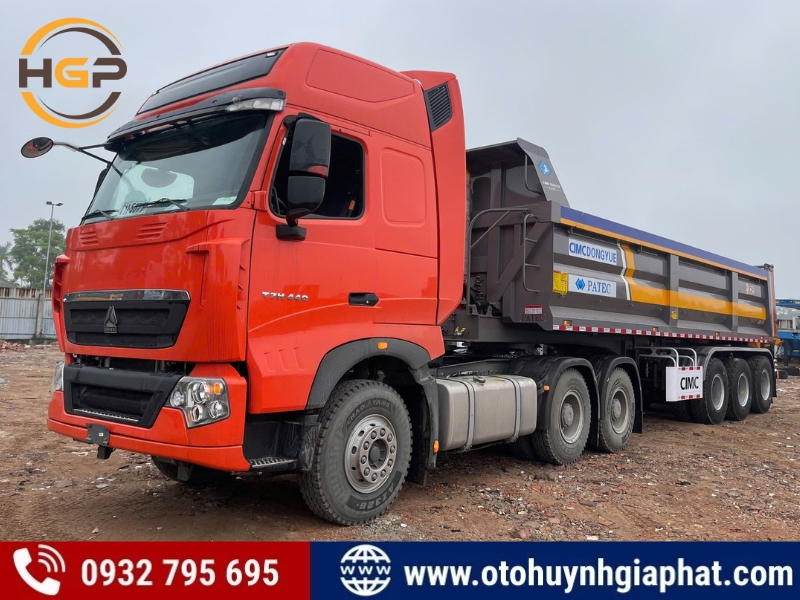 Sẵn hàng - Xe Howo Sitrak T7H 440hp 2025 mới