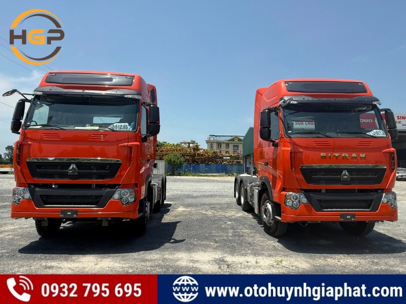 Sẵn hàng - Xe Howo Sitrak T7H 440hp 2025 mới