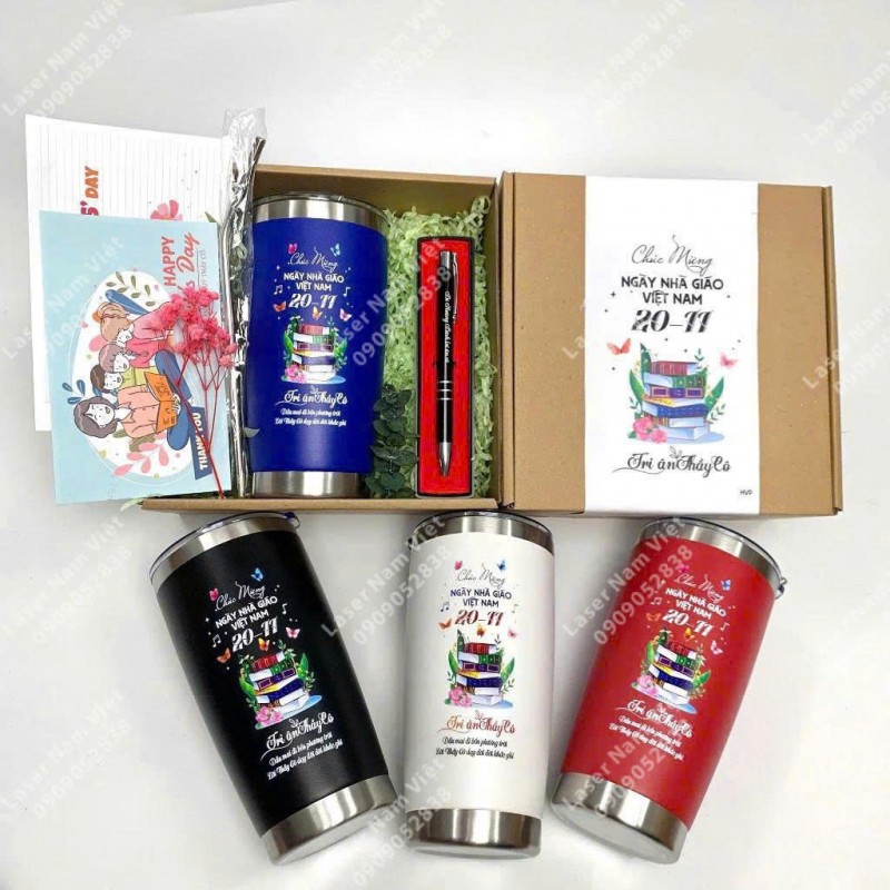 NHẬN LÀM SET QUÀ 20/11 - KHẮC LASER THEO YÊU CẦU