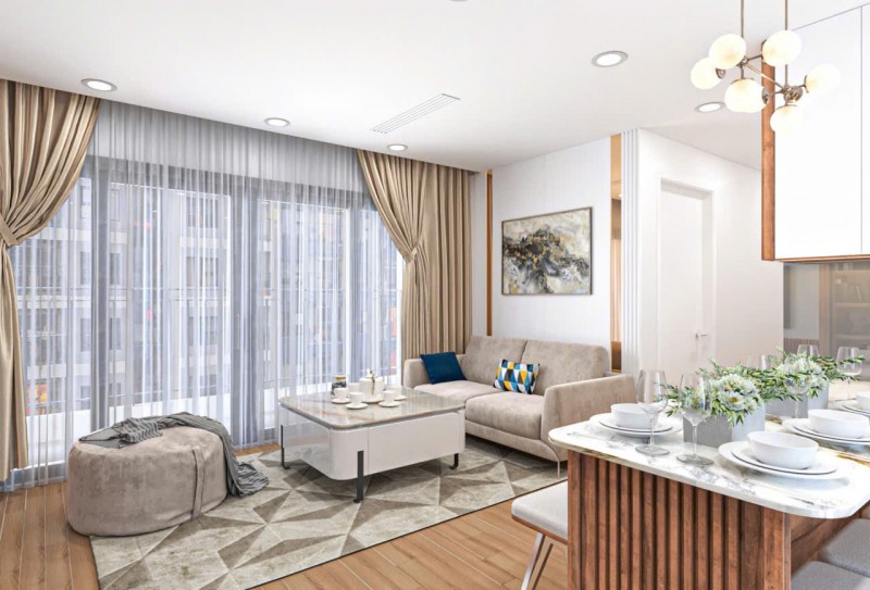 27.10.2025 Bán căn 3 PN D'Capitale Trần Duy Hưng mới sửa lại nội thất mới tinh cực đẹp, dt 84m2,