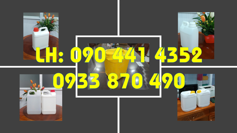 Bình nhựa 1 lít đựng kem dưỡng da, can nhựa 0.5 lít có vòi ấn