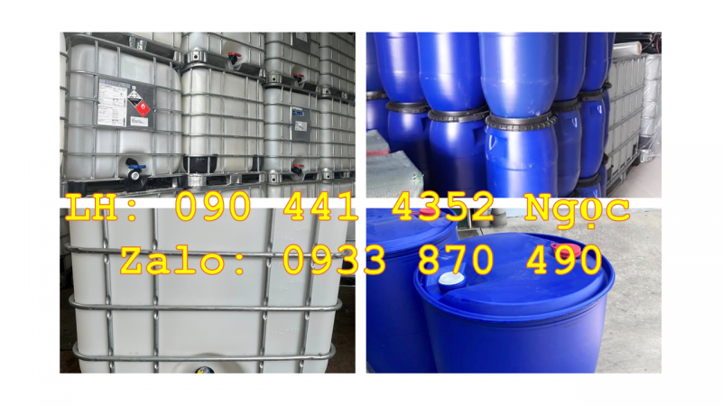 Thùng phuy 50 lít nhựa HDPE, thùng phuy nhựa 60L đựng thuốc nhuộm