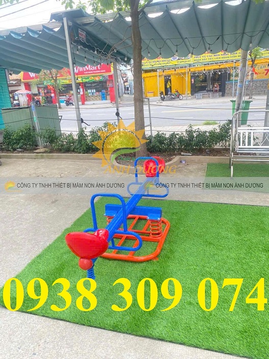 Bập bênh đòn đôi ngoài trời, bập bênh đôi mầm non