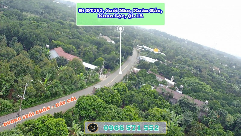 Bán Đất Thổ Cư (6,7mx35m) Mt Đường Nhựa “ Suối Chồn-Bầu Cối” Giá Chỉ 1,450 Tỷ. 