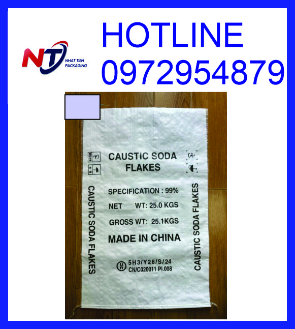 Bao PP dệt đựng bột, cung cấp bao PP dệt giá rẻ