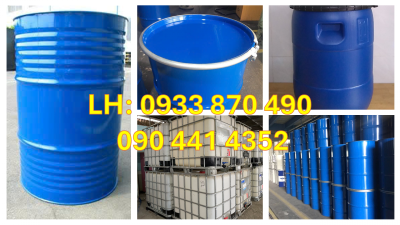 Vỏ thùng phuy sắt đựng hóa chất công – nông nghiệp 