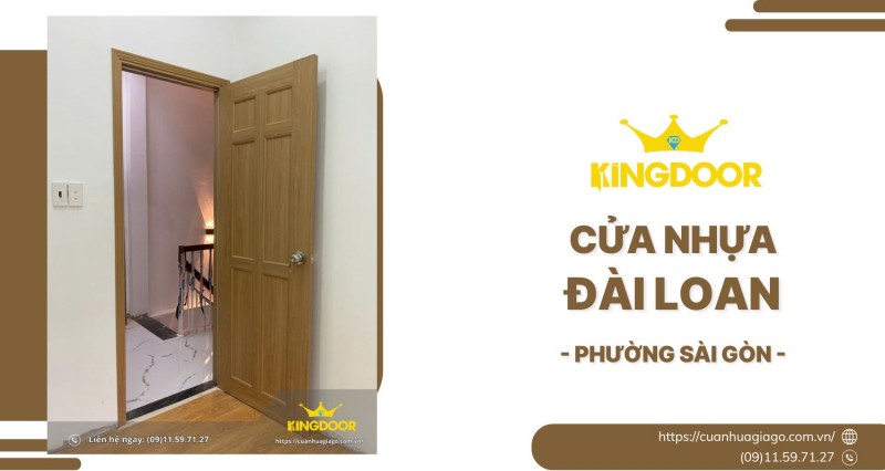 Cửa Nhựa Đài Loan Phường Sài Gòn | Bền Đẹp, Giá Tốt