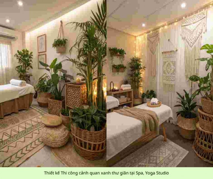 Dịch Vụ Thiết Kế & Thi Công Cảnh Quan SPA Resort Đẳng Cấp – Cam Kết Trị Liệu & Bền Vững
