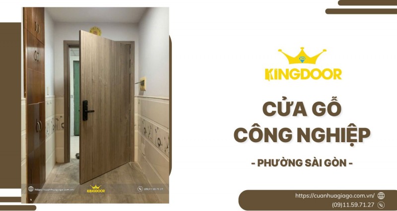 Cửa Gỗ Công Nghiệp Tại Phường Sài Gòn | Đẹp, Bền, Tiết Kiệm