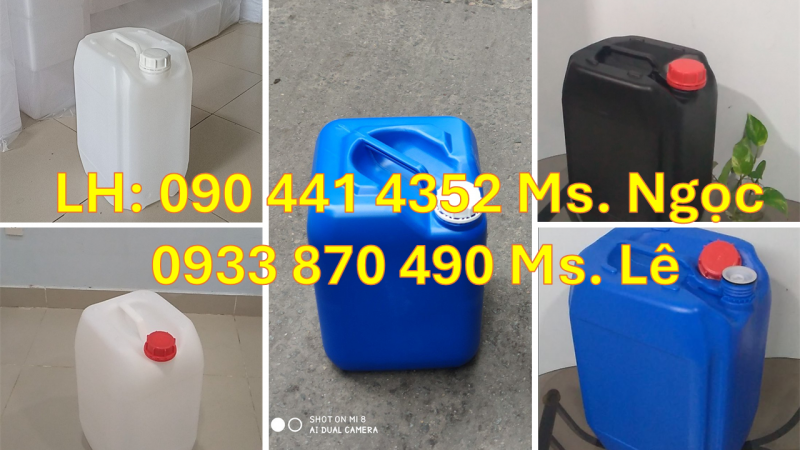 Can Nhựa 10 Lít vuông trắng đựng nông dược: Thuốc Trừ Sâu Sinh Học