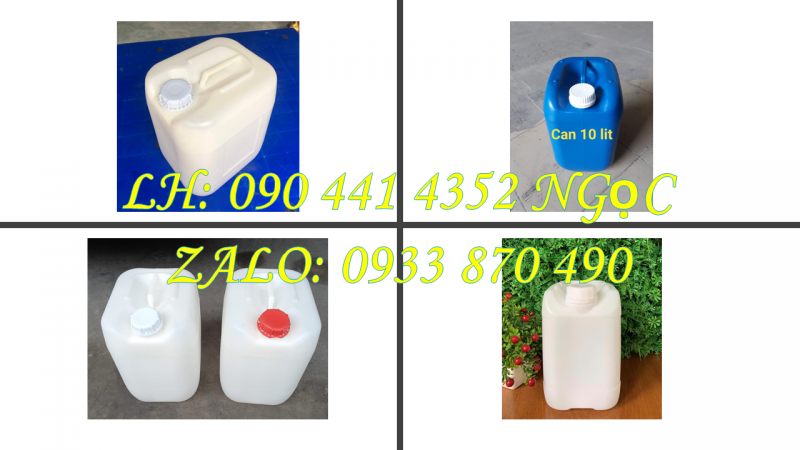 Can Nhựa 30 lít Đựng Bảo Vệ Thực Vật, can tròn 25 lít đựng vi sinh, can 20 lít đựng nhiên liệu